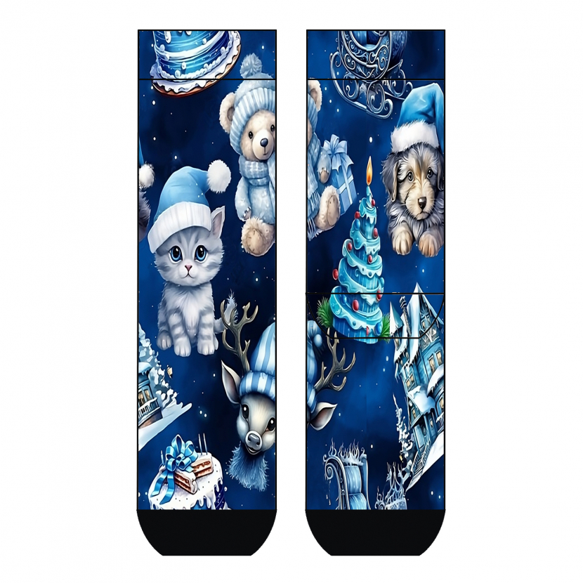 Cool 7 - Unisex One Size (36/41) - Print Socken - Runddruck Motiv: C5339